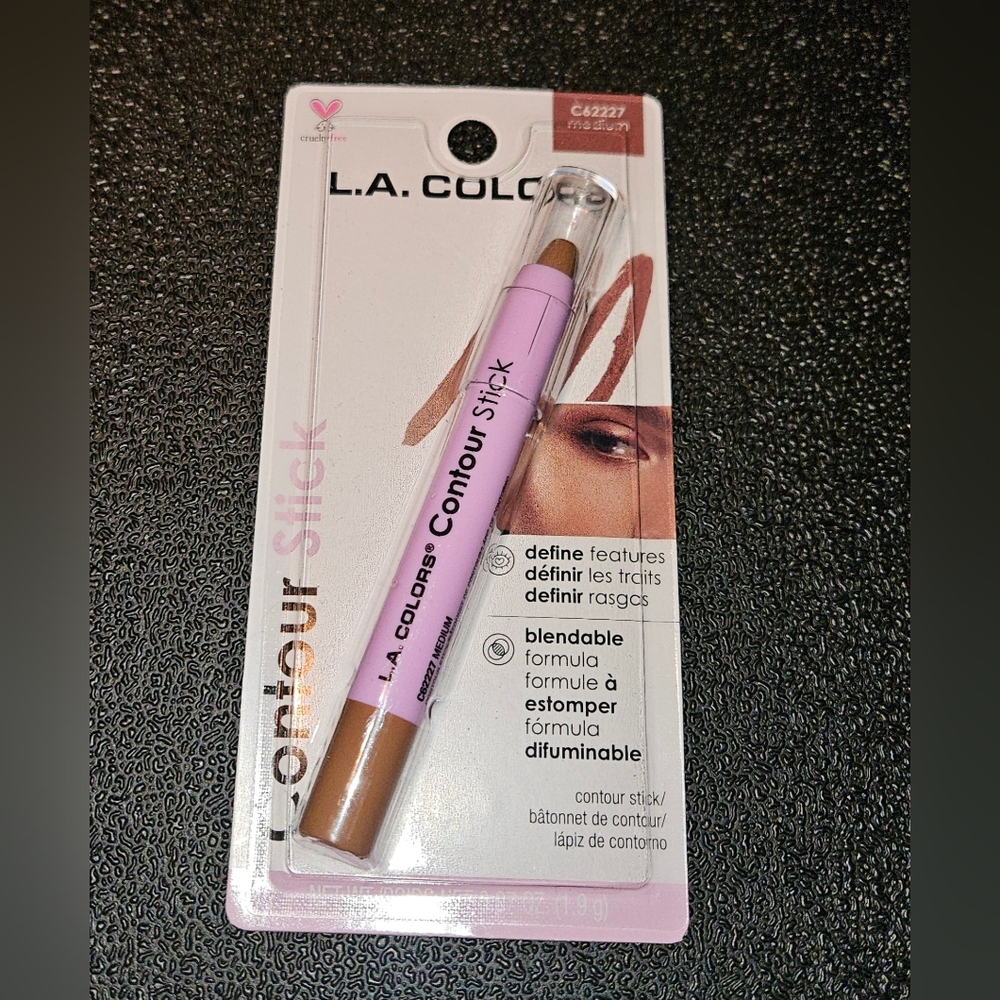 L.A. Colors Contour Stick - C62227 Medium 0.07oz BNIB